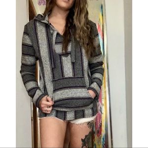 Baja jacket or some call them “drug rugs”.